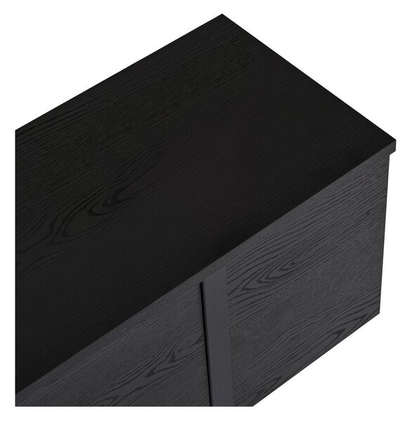 Черна маса за телевизор 180x50x30 cm Onera – Kalune Design