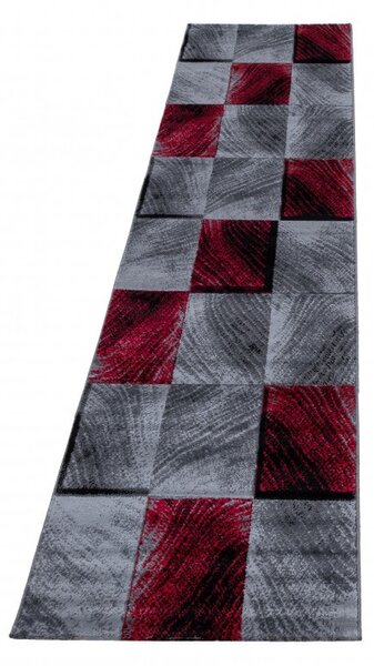 Килим Плюш Червен V1 80x300 см