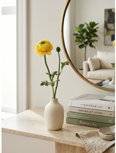 Изкуствено цвете (височина 50 cm) Buttercup – Ego Dekor