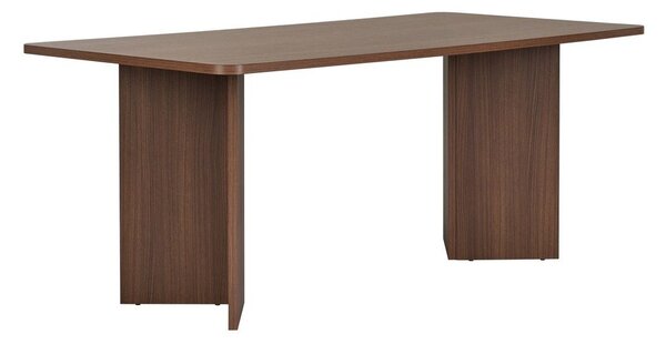 Трапезна маса от декор от орех 90x180 cm Linza – Kalune Design