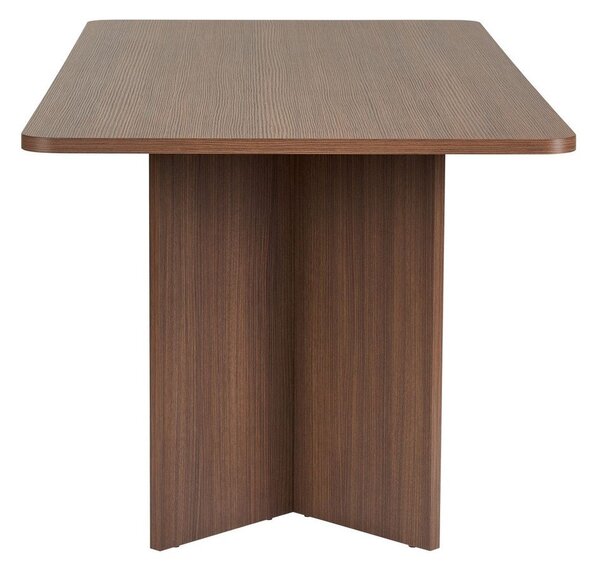 Трапезна маса от декор от орех 90x180 cm Linza – Kalune Design