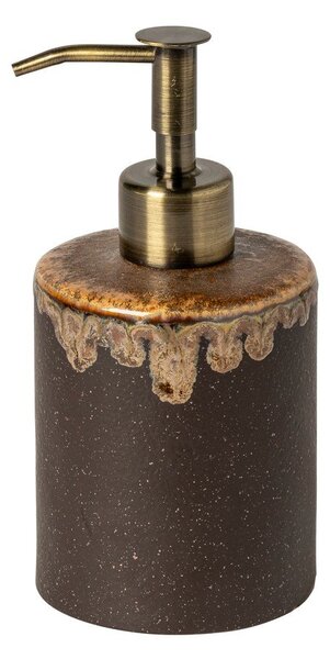 Кафяв глинен диспенсер за сапун Poterie Bath – Casafina