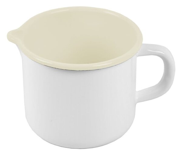 Бяла чаша 1,12 l Enamel – Ego Dekor