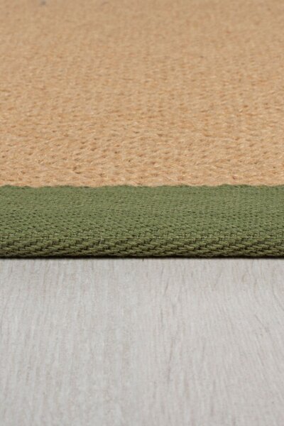 Пътека Kira от юта зелена 60X230 см, Flair Rugs