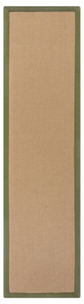 Пътека Kira от юта зелена 60X230 см, Flair Rugs