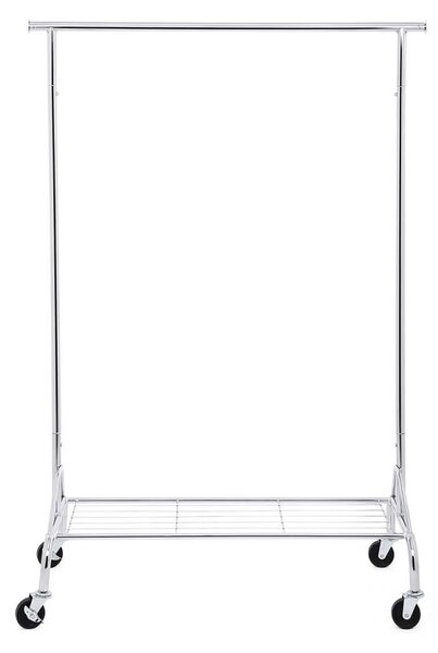 Закачалка на колелца Songmics сребриста 102x39x6.5 см