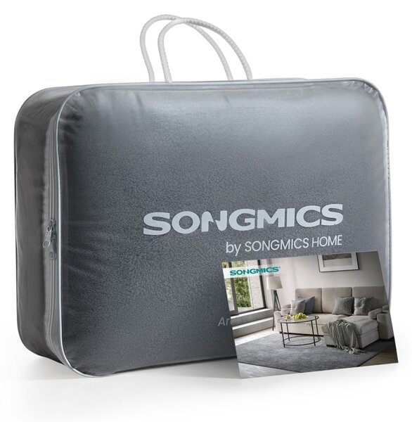 Килим Songmics тъмен сив 230x160x0.1 см
