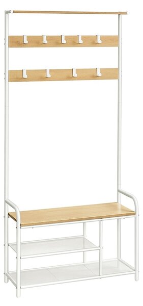 Закачалка Vasagle бяла 85x30x180.5 см