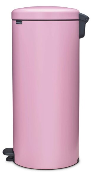 Кош за боклук с педал Brabantia NewIcon 1010443, 30 л, Плавно затваряне, Противоплъзгаща основа, Розов