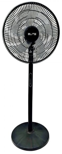 Вентилатор Elite EUSFS-1433BL, 40W, 40 см, 3 скорости, Таймер 9 ч, Черен