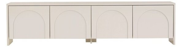 Кремава маса за телевизор 180x45x32 cm Aurelia – Kalune Design