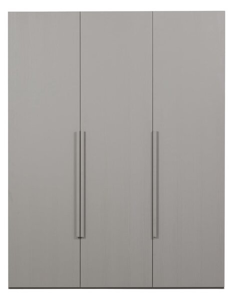 Сив модулен шкаф 165x210 cm Rens – WOOOD