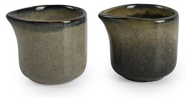 Сива глинена кана за мляко 85 ml Meridian – Salt&Pepper