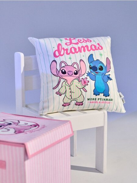 Sinsay - Калъфка за възглавница Stitch - бял