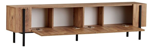 Маса за телевизор от декор от бор в естествен цвят 180x45x30 cm Nexus – Kalune Design