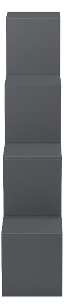 Библиотека, Scala, антрацит, 29x129.5x129.5 см