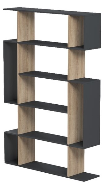 Библиотека, Mito, сонома, 25x108.5x161 см