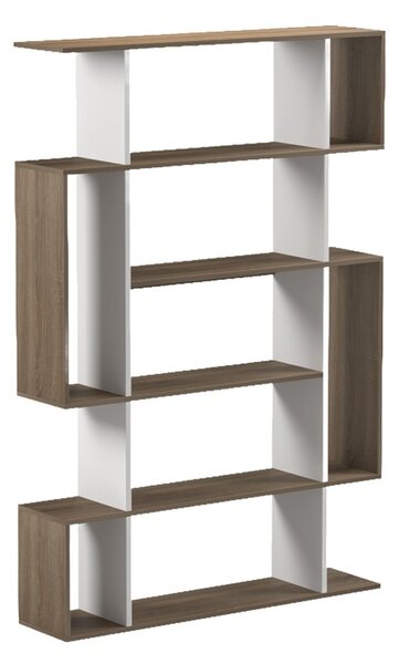 Библиотека, Mito, бял, 25x108.5x161 см