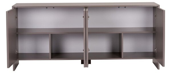 Кафяво-сив скрин 180x80x45 cm Arlen – Kalune Design