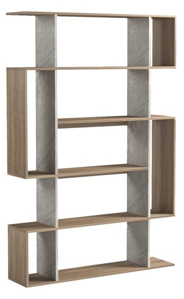Библиотека, Mito, дъб, 25x108.5x161 см