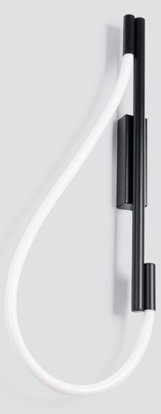 LED стенна лампа 2700-6500K, Galakse, черен, 36x7.5x90 см