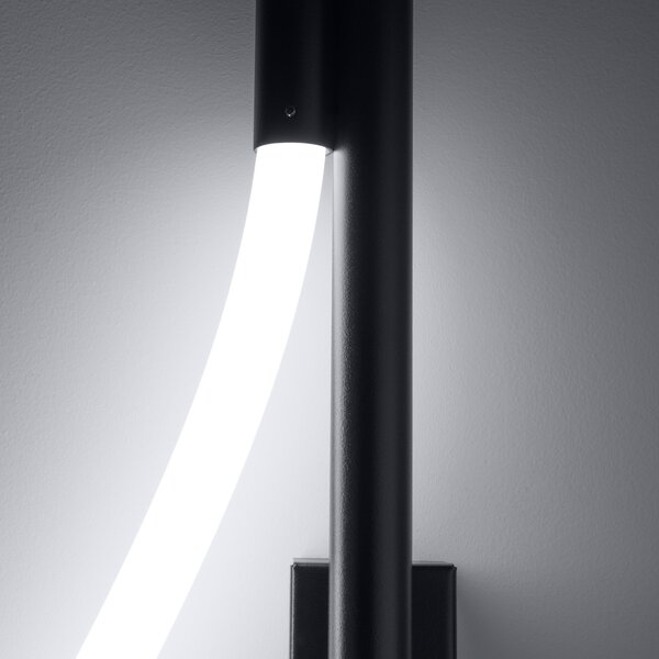 LED стенна лампа 2700-6500K, Galakse, черен, 36x7.5x90 см