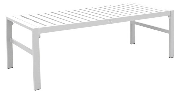 Комплект от 4 части градински мебели, Gardenly, бял, 68.5x175x72 см