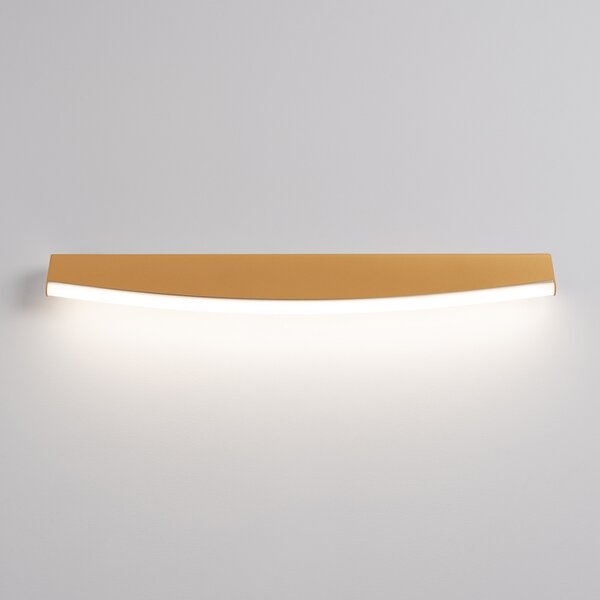 LED стенна лампа 4000K, Jorun, златист, 60x5.5x7 см