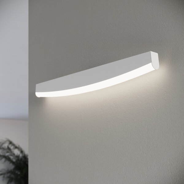 LED стенна лампа 3000K, Jorun, бял, 60x5.5x7 см