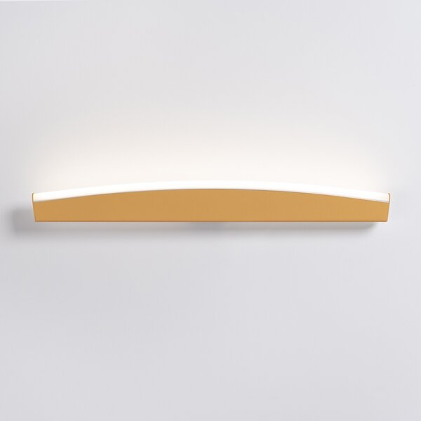 LED стенна лампа 4000K, Jorun, златист, 60x5.5x7 см