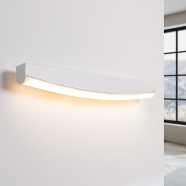 LED стенна лампа 3000K, Jorun, бял, 60x5.5x7 см