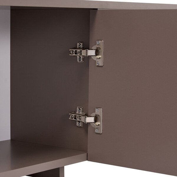 Кафяво-сива маса за телевизор 180x45x32 cm Aurelia – Kalune Design