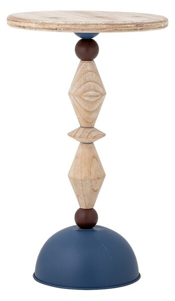 Кръгла странична масичка от масивна ела ø 30 cm Mannelli – Bloomingville