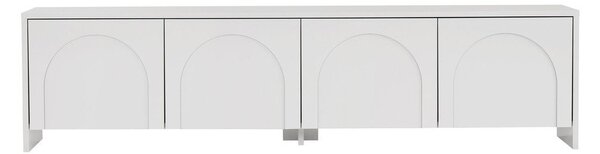 Бяла маса за телевизор 180x45x32 cm Aurelia – Kalune Design