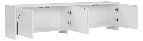 Бяла маса за телевизор 180x45x32 cm Aurelia – Kalune Design
