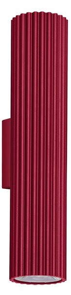 LED стенна лампа 3000K, Ivar, бордо, 6.4x8.4x30 см
