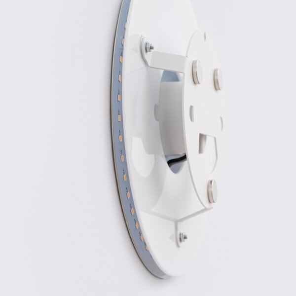 LED стенна лампа 3000K, Borgen, дъб, 30x30x3.5 см
