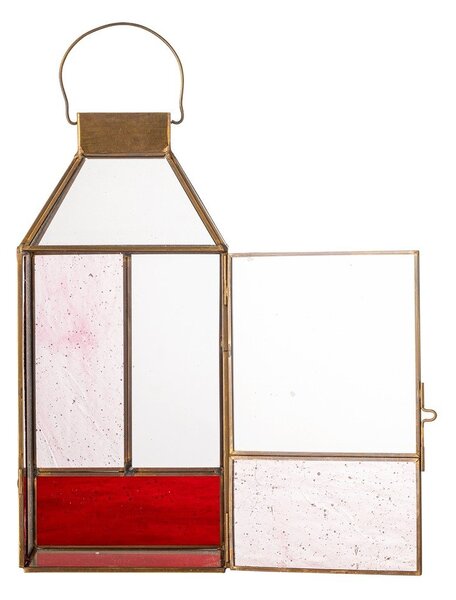 Стъклен фенер (височина 34 cm) Drew – Bloomingville