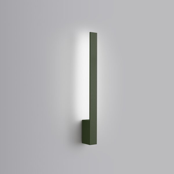 LED стенна лампа 4000K, Lahti 50, маслинено зелен, 4x6.5x50 см