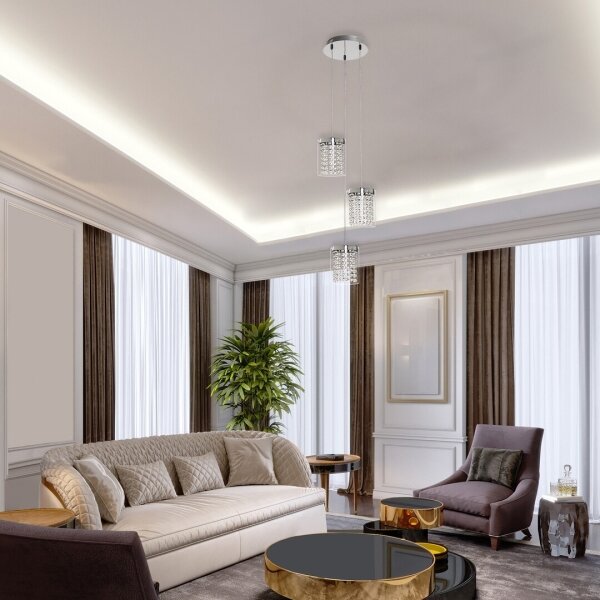 Rabalux 5044 - LED Висяш полилей ASTRELLA 3xLED/6W/230V