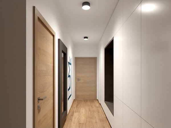 LED2 - LED Лампа BUTTON LED/17W/230V антрацит