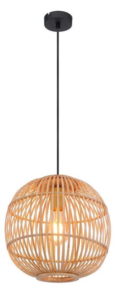 Globo 15368H - Пендел HILDEGARD 1xE27/60W/230V бамбуков