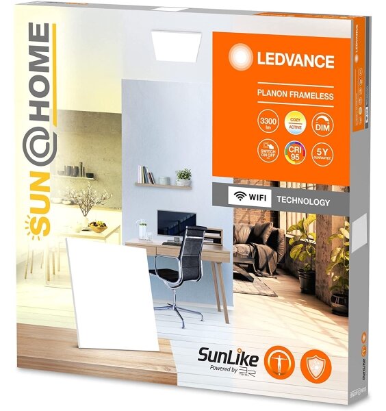 Ledvance - LED димируем панел SUN@HOME LED/35W/230V 2200-5000K CRI 95 Wi-Fi