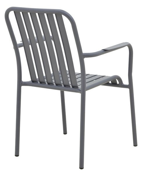 Set 7 bucati masa si scaune gradina, Heven Vista, Antracit, 80x150x72 cm