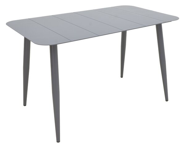Set 7 bucati masa si scaune gradina, Heven Vista, Antracit, 80x150x72 cm