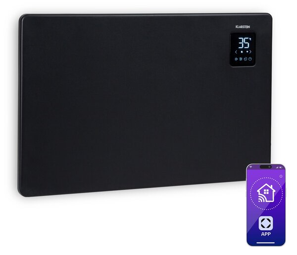 Klarstein Bansin Smart 1500, конвектор, 1500 W, управление през апликация