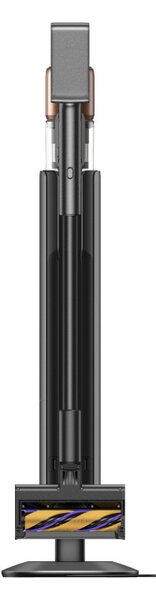 Вертикална прахосмукачка Dreame Z20 Station VZV25A, 715W, 250AW, 140000 об/мин, 3 степени, Станция със самоизпразване 3 л, 90 мин, HEPA H14, LED, Безчетков мотор, Черен
