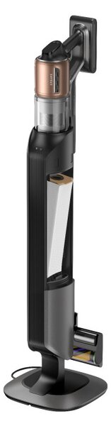 Вертикална прахосмукачка Dreame Z20 Station VZV25A, 715W, 250AW, 140000 об/мин, 3 степени, Станция със самоизпразване 3 л, 90 мин, HEPA H14, LED, Безчетков мотор, Черен