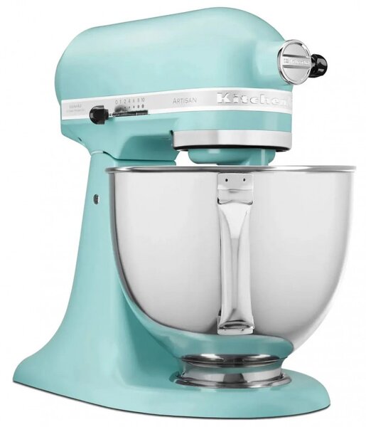 Планетарен миксер KitchenAid Artisan Elegance 5KSM125EMI Mineral water, 300W, 4.8 л, Direct drive, 10 скорости, Тюркоаз
