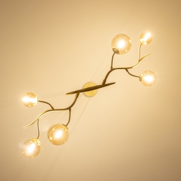 Brilagi - LED Пендел MISTEL 6xG9/3W/230V златист
